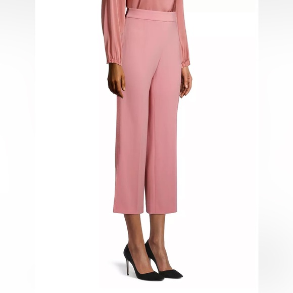 Kobi Halperin Isabella Crepe Cropped Flare Pants - Picture 1 of 7